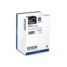 Epson C13T865140 XXL Siyah Yüksek Kapasite Orjinal Kartuş - WF-M5160 / WF-M5690