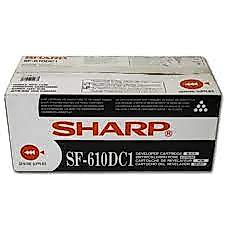Sharp SF610DC1 Developer Cartridge, SF 2010, 6100 - Black Genuine ORJİNAL SİYAH