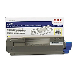 OKI 44315301 Sarı Orjinal Toner - C610N / C610CDN