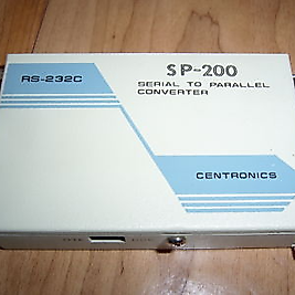 Centronics Seri-Paralel Dönüştürücü SP-200 RS-232C ZX