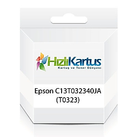 Epson C13T032340JA Kırmızı Muadil Kartuş - Stylus C70