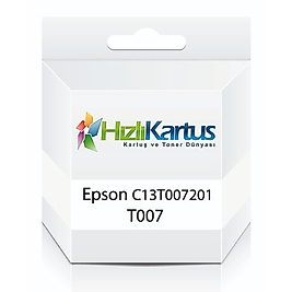 Epson C13T007201 Siyah Muadil Kartuş - Photo 780