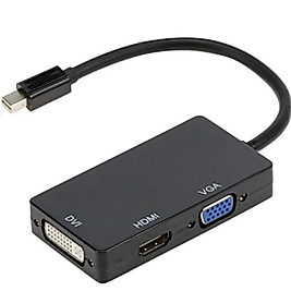 Mini Displayport To Hdmi Dvi Vga Kablo Çevirici Dönüştürücü Thunderbolt