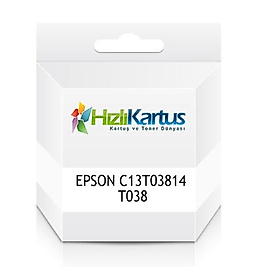 Epson C13T03814 Siyah Muadil Kartuş - C43Ux / C45
