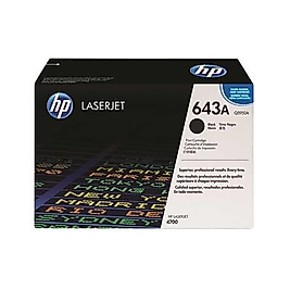 HP Q5950A (643A) Siyah Orjinal Toner - Laserjet 4700