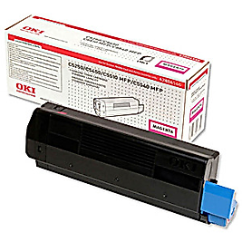 OKI 42804546 C5250 C5540 Magenta Kırmızı Orjinal Toner