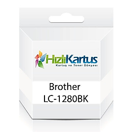 Brother LC-1280BK Siyah Muadil Kartuş - MFC-J5910DW