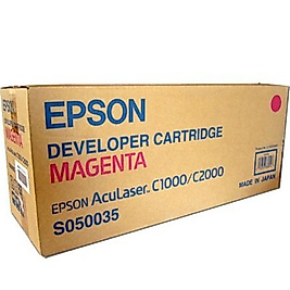 Epson C1000 C2000 Kırmızı Orjinal Toner  S050035