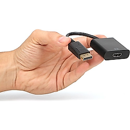 High Display Port to Hdmi Dönüştürücü Siyah Renk