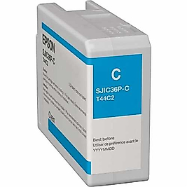 Epson SJIC36P-C (C13T44C240) Mavi Orjinal Kartuş - C6000 / C6500 (E)