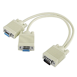 Vga To 2 Vga Çoklayıcı Kablo