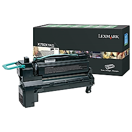 LEXMARK X792X1KG X792 Y.V.SİYAH TONER (20.000 SAYFA)