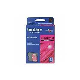 Brother LC67HY-M Yüksek Kapasite Kırmızı Orjinal Kartuş - DCP585 / DCP6690CW