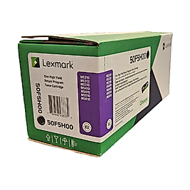 LEXMARK 50F5H00 MS310/MS410/MS510/MS610 SİYAH ORJİNAL TONER 5.000 SAYFA (505H);