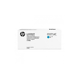 HP CE271AC (650A) Mavi Orjinal Toner - CP5525dn