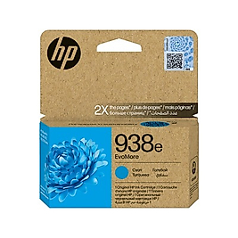 HP 4S6X9PE (938E) Mavi Orjinal Kartuş - Pro 9720
