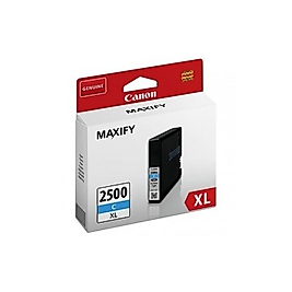 Canon PGI-2500XL C (9265B001) Mavi Orjinal Kartuş - Maxify iB4050 / MB5050