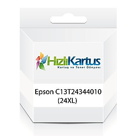 Epson C13T24344010 / T2434 (24XL) Sarı Muadil Kartuş - XP-850