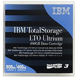 IBM 24R1922 LTO-3 Ultrium 3 400 GB / 800 GB Data Kartuşu 680m, 12.65mm