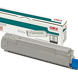 Oki 43865744 C-5850-5950 Mc560 Orjinal Siyah Toner