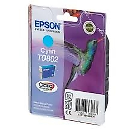 Epson R265/285/360/560 Cyan Mavi Mürekkep Kartuş T08024021