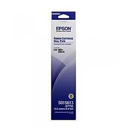 Epson S015613 LQ-300 / LQ-350 Orjinal 2li Paket Şerit
