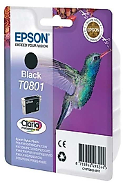 Epson T0801 Orjinal Siyah Kartuş