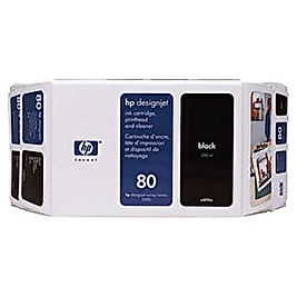 Hp 80 C4871A Siyah Back Orjinal 350 ML Kartuş 2010 Tarihli