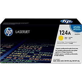 HP Q6002A (124A) Sarı Orjinal Toner - Laserjet 1600