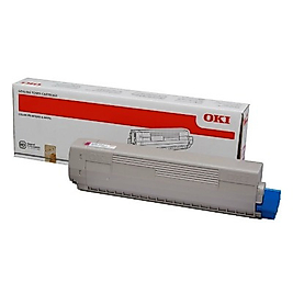 OKI 44844626 Kırmızı Orjinal Toner - C822