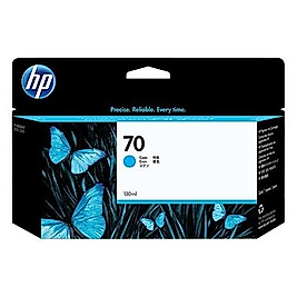 HP 70 C9452A Cyan Mavi Orjinal 130 ML Kartuş 2010 Tarihli