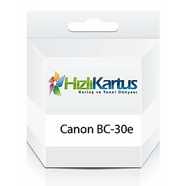 Canon BC-30e (4608A003) Siyah Muadil Kartuş - S400 / S450