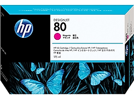 HP 80  C4874A Magenta Orjinal 175 ML Kartuş 2016 Tarihli
