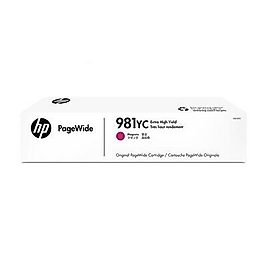 HP L0R18YC (981YC) Kırmızı Orjinal Kartuş Ekstra Yüksek Kapasite - PageWide 556dn / MFP 586z