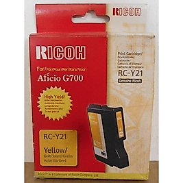 Ricoh RC-Y21 (402277) Sarı Orjinal Kartuş Yüksek Kapasite - G700