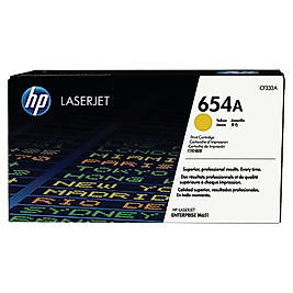 HP CF332A (654A) Sarı Orjinal Toner - LaserJet M651