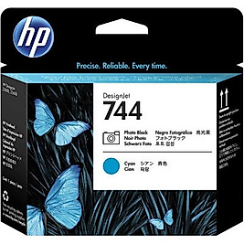 HP F9J86A (744) Foto Siyah-Mavi Orjinal Baskı Kafası - Z2600 / Z5600