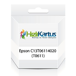 Epson C13T06114020 Siyah Muadil Kartuş - DX3800 / DX3850