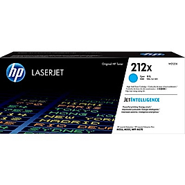 HP W2121X (212X) Mavi Orjinal Toner Yüksek Kapasite - M554dn / M555dn