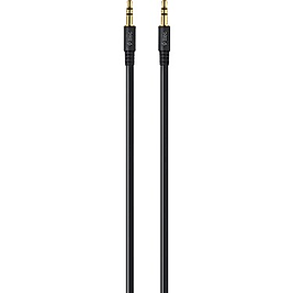 Çift Taraflı Kulaklık Kablosu 3,5mm 1 Metre Uzunluğunda