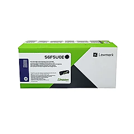 Lexmark 56F5U0E Siyah Orjinal Toner Yüksek Kapasite 25.000 Baskı - MX521 / MX522 
