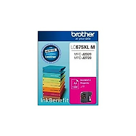 Brother LC675XLM Yüksek Kapasite Kırmızı Orjinal Kartuş - MFC-J2720 / MFC-J2320