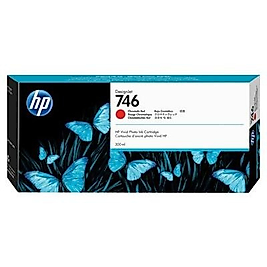 HP P2V81A (746) Kromatik Kırmızı Orjinal Kartuş - DesignJet Z6 / Z9+dr