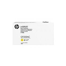 HP CF332AC (654A) Sarı Orjinal Toner - LaserJet M651
