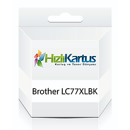 Brother LC77XLBK Siyah Muadil Kartuş - MFC-J6510DW / MFC-J6710DW