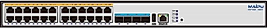 MAIPU S3330-28TXF-AC 24-Port 100/1000M electric interfaces, 4 * 10G SFP+ interfaces, Dual AC Power