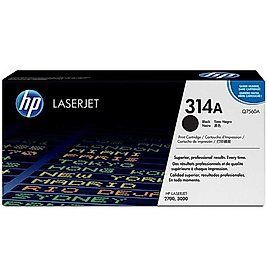 HP Q7560A (314A) Siyah Orjinal Toner - LaserJet 2700
