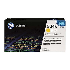 HP CE252A (504A) Sarı Orjinal Toner - CP3525 / CM3530