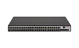 H3C S1850V2-52P-EI L2 ETHERNET SWITCH WITH 48*10/100/1000BASE-T PORTS AND 4*1000BASE-X SFP PORTS,(AC)