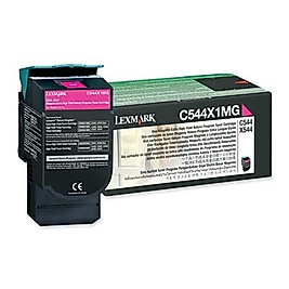 LEXMARK C544X1MG C544/X544 YÜKSEK VERİMLİ KIRMIZI TONER (4.000 Sayfa) Orjinal